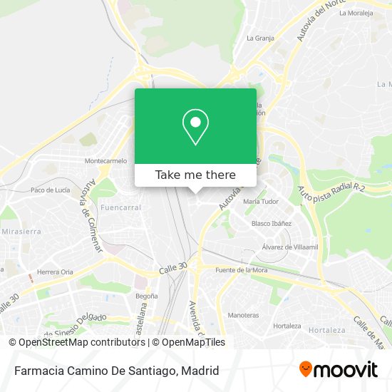 Farmacia Camino De Santiago map