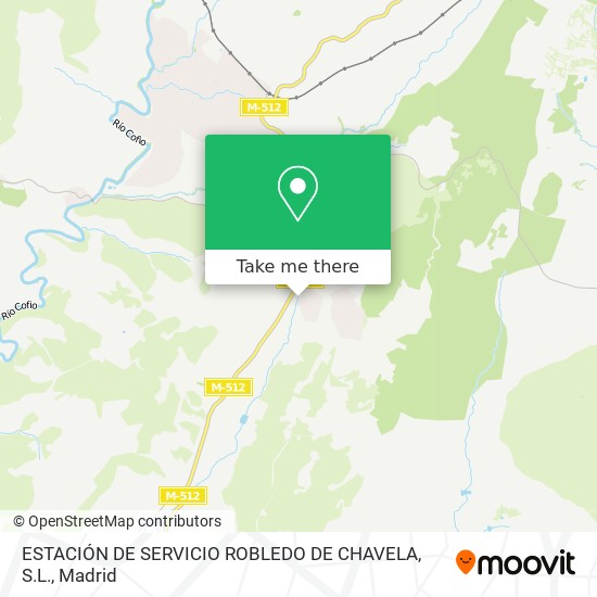 ESTACIÓN DE SERVICIO ROBLEDO DE CHAVELA, S.L. map