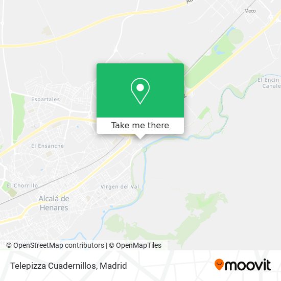 Telepizza Cuadernillos map