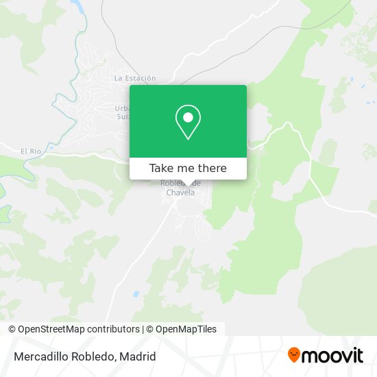 Mercadillo Robledo map