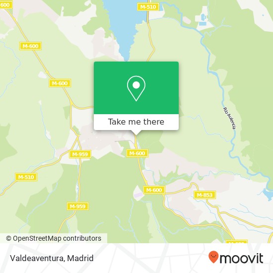 mapa Valdeaventura