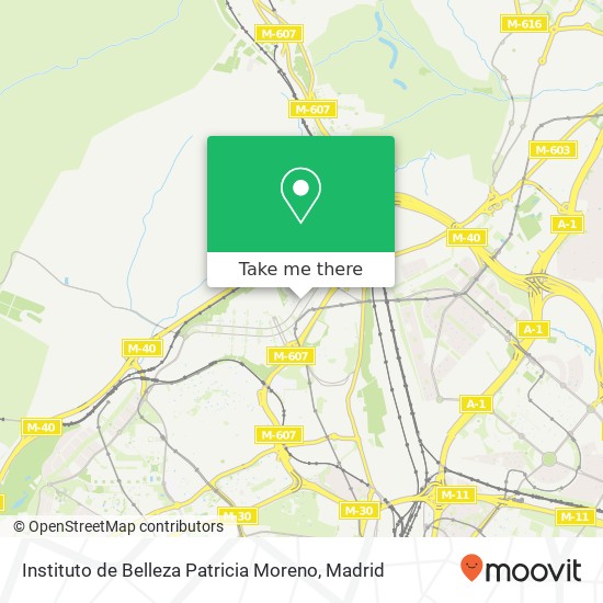 Instituto de Belleza Patricia Moreno map