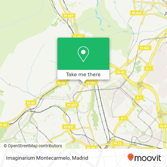 Imaginarium Montecarmelo map