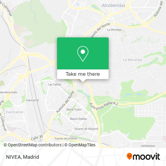 NIVEA map