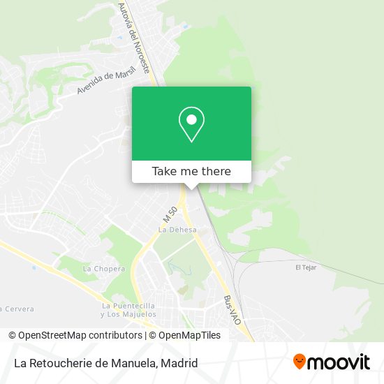 La Retoucherie de Manuela map