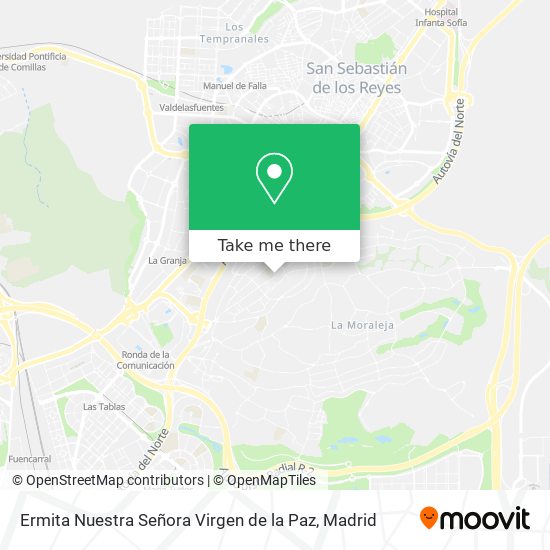 Ermita Nuestra Señora Virgen de la Paz map