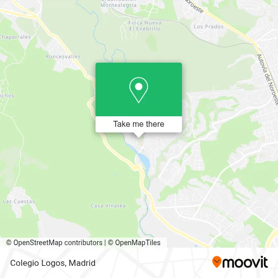 Colegio Logos map