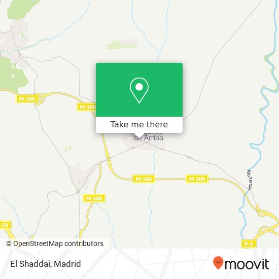 El Shaddai map