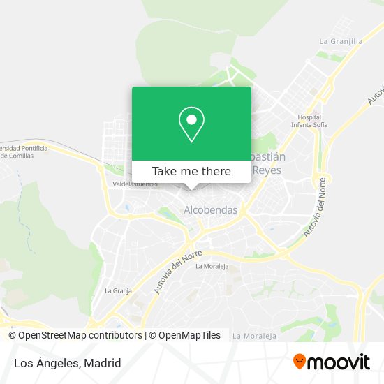 Los Ángeles map