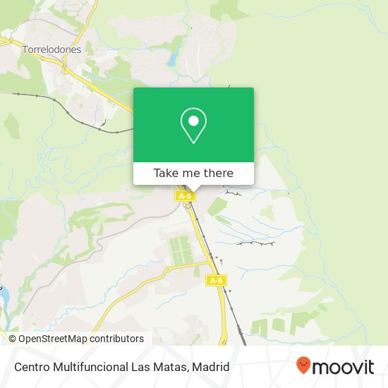 Centro Multifuncional Las Matas map
