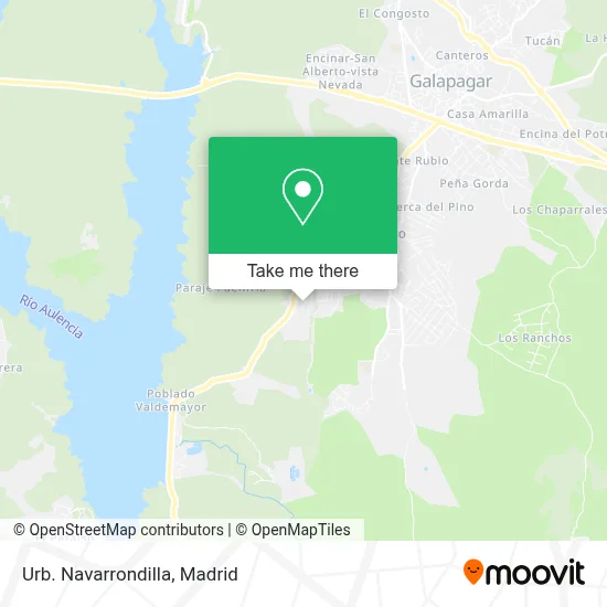 Urb. Navarrondilla map