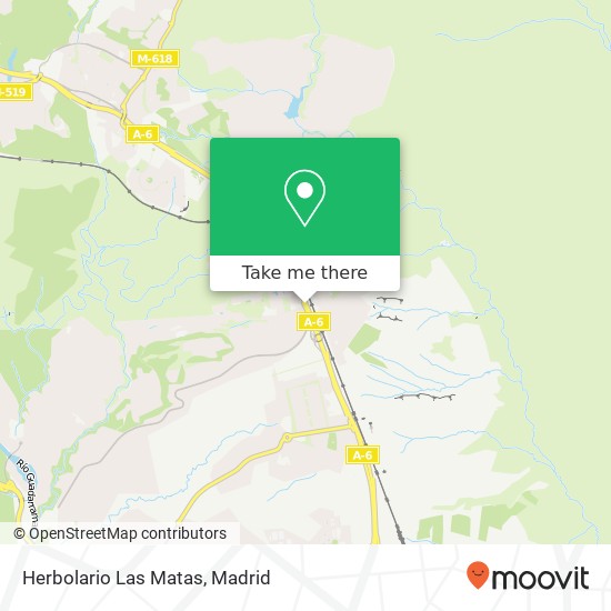 mapa Herbolario Las Matas