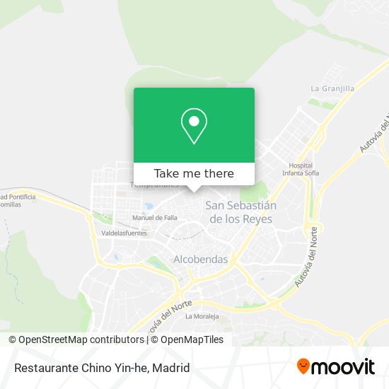 Restaurante Chino Yin-he map