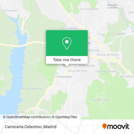 Carnicería Celestino map