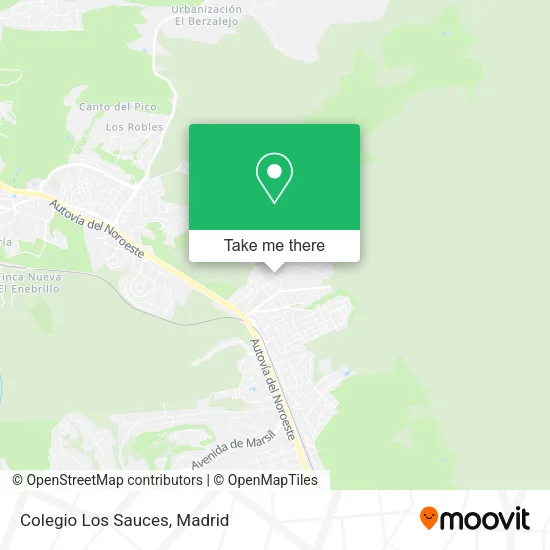 Colegio Los Sauces map