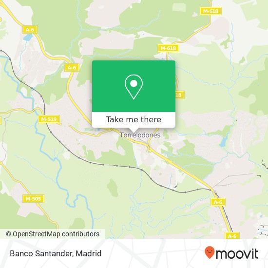 Banco Santander map