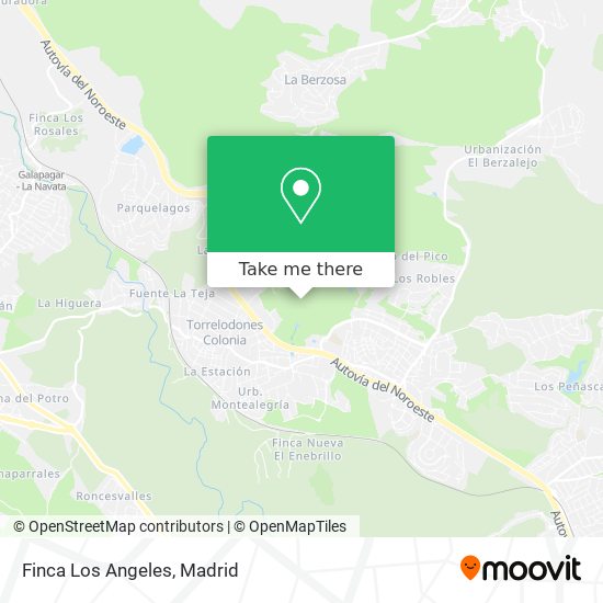mapa Finca Los Angeles