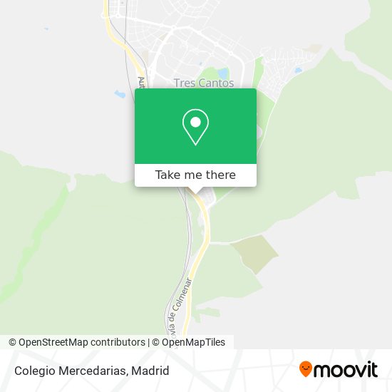 mapa Colegio Mercedarias