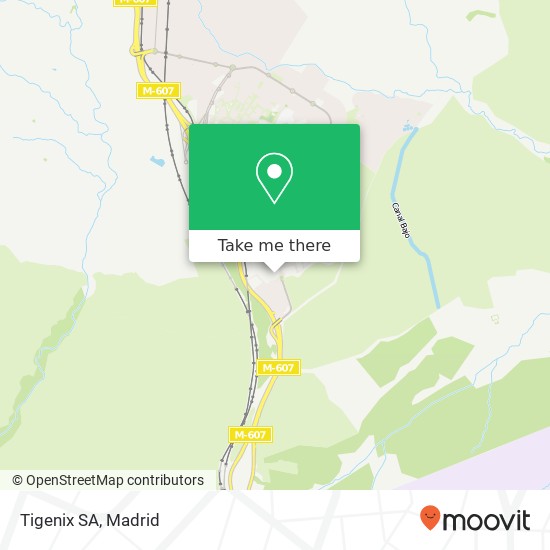 Tigenix SA map
