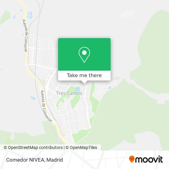 Comedor NIVEA map