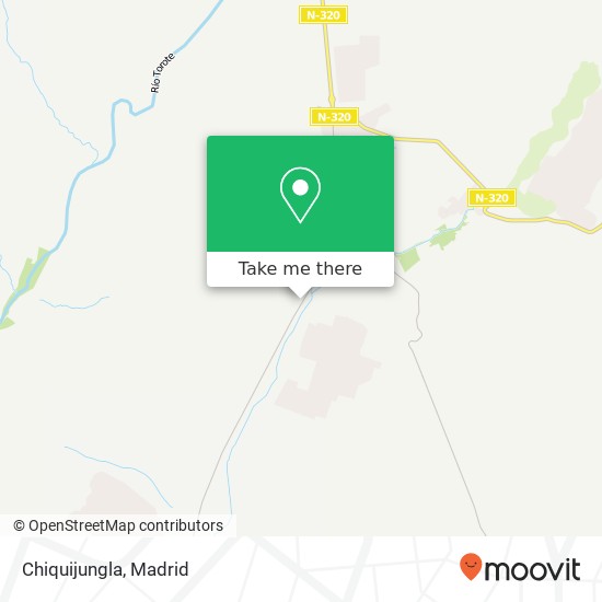 mapa Chiquijungla