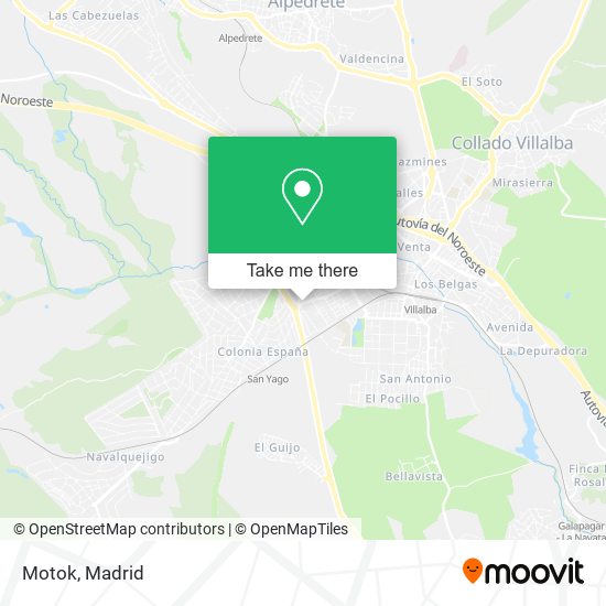 Motok map