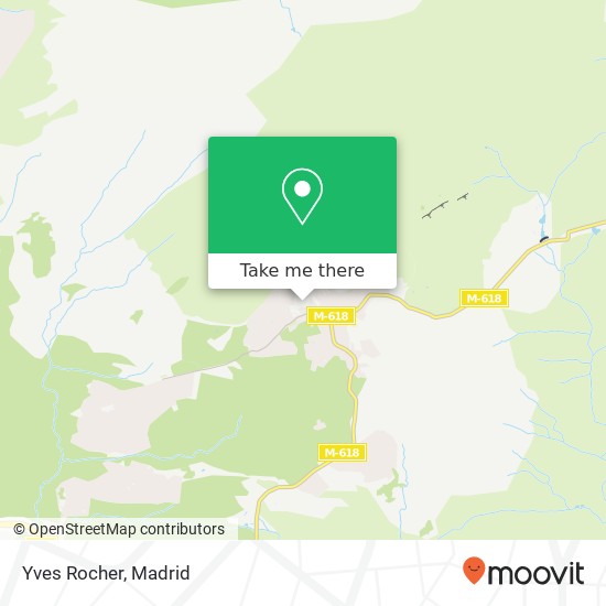 Yves Rocher map