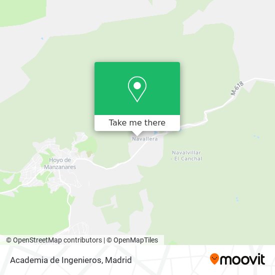 Academia de Ingenieros map