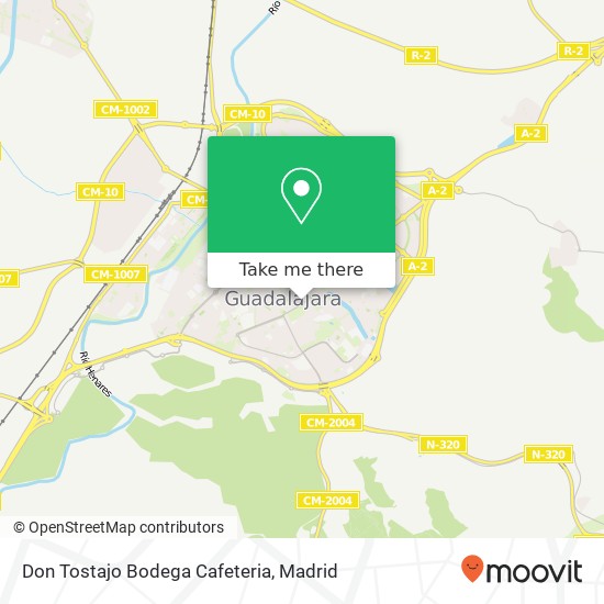 Don Tostajo Bodega Cafeteria map