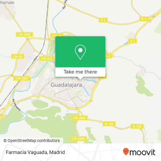 Farmacia Vaguada map