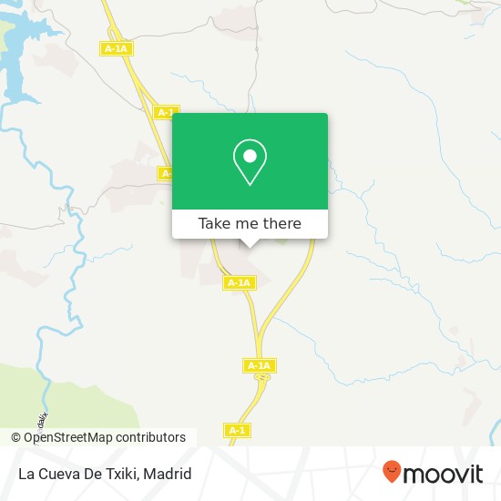 mapa La Cueva De Txiki