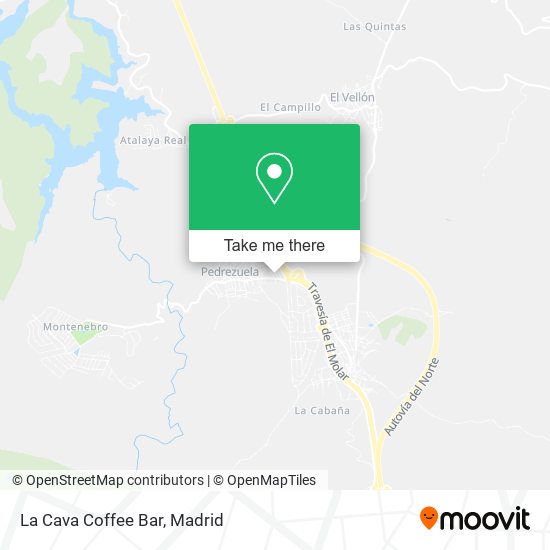 La Cava Coffee Bar map