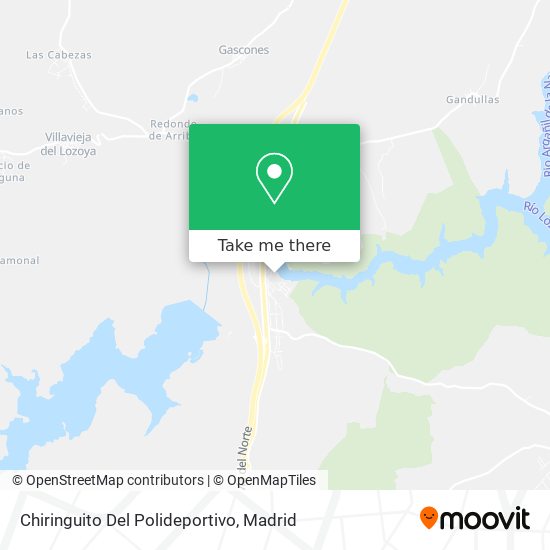 Chiringuito Del Polideportivo map