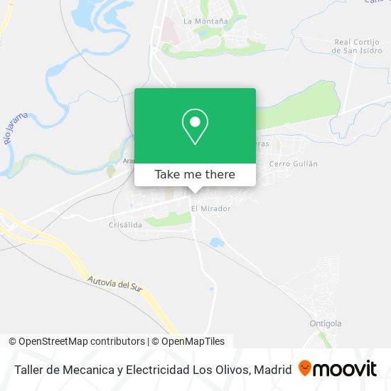 Taller de Mecanica y Electricidad Los Olivos map