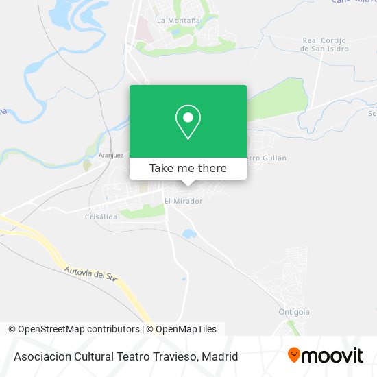 mapa Asociacion Cultural Teatro Travieso