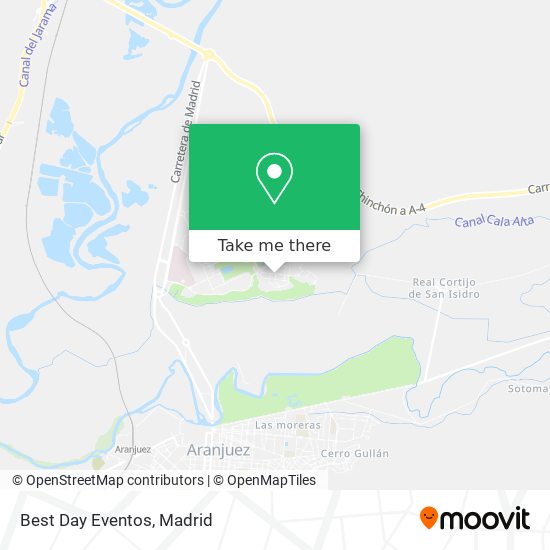 mapa Best Day Eventos