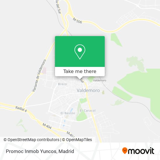 Promoc Inmob Yuncos map