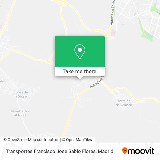 mapa Transportes Francisco Jose Sabio Flores