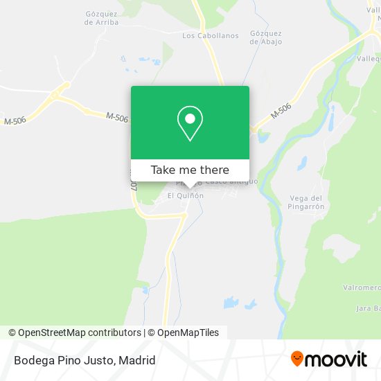 Bodega Pino Justo map