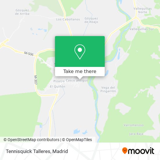 mapa Tennisquick Talleres