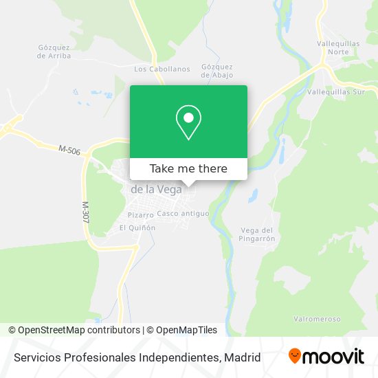 Servicios Profesionales Independientes map