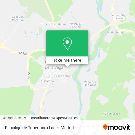 Reciclaje de Toner para Laser map