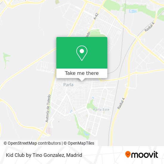 Kid Club by Tino Gonzalez map