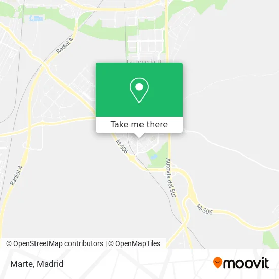 Marte map