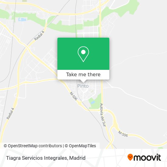 Tiagra Servicios Integrales map