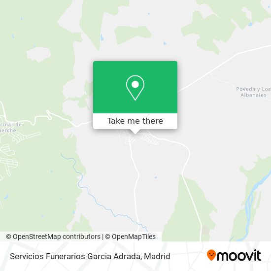 Servicios Funerarios Garcia Adrada map