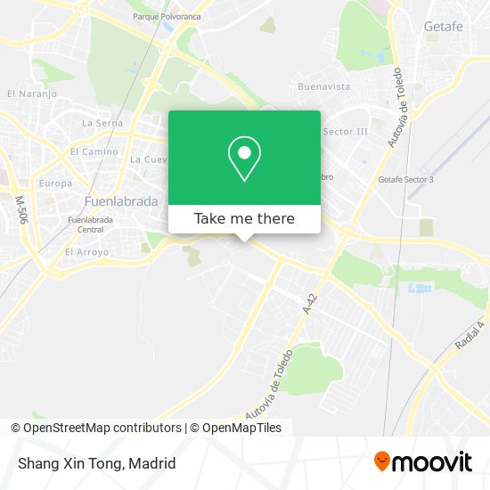 Shang Xin Tong map