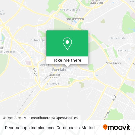 Decorashops Instalaciones Comerciales map