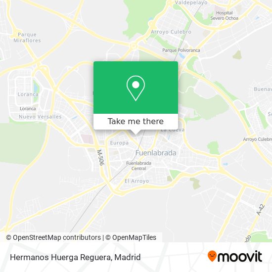 Hermanos Huerga Reguera map