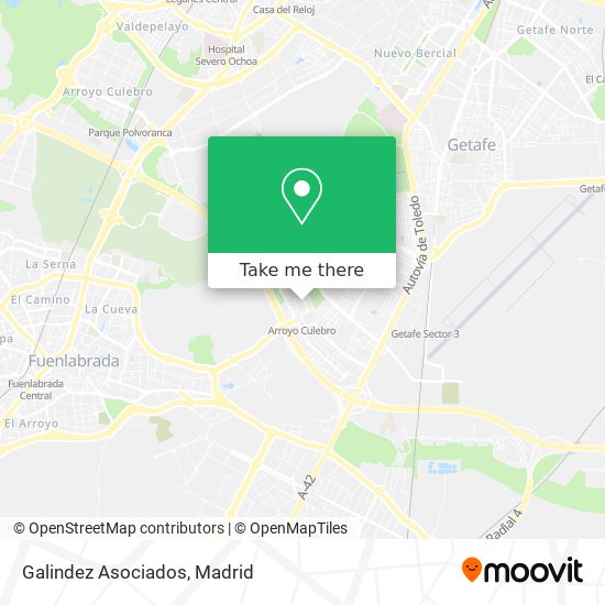 Galindez Asociados map